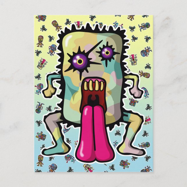 Cartão Postal monstro6 (Frente)
