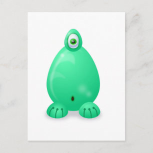 Cartão Postal Monstro 8