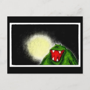 Cartão Postal Monstro Noturno