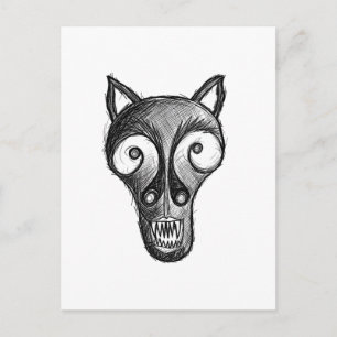 Cartão Postal Monstro sombrio