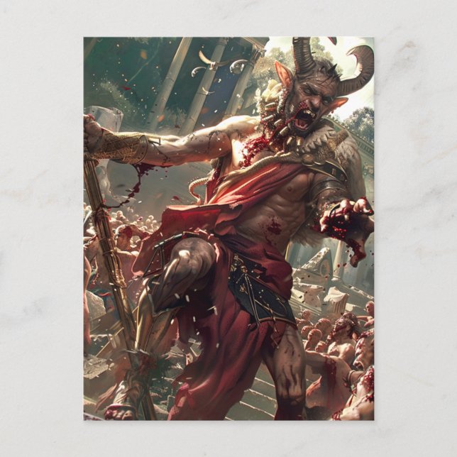 Cartão Postal Monstros de Deus - Pan (Frente)