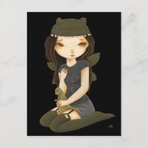 Cartão Postal Monstros - Monstro da fada do Dinossauro