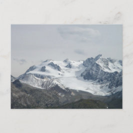 Cartão Postal Mont Blanc Captado em Neve