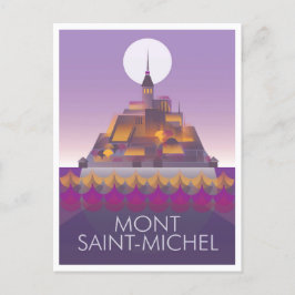 Cartão postal Mont Santo-Michel