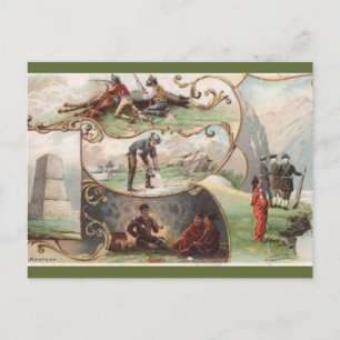 Cartão Postal Montana Antiga