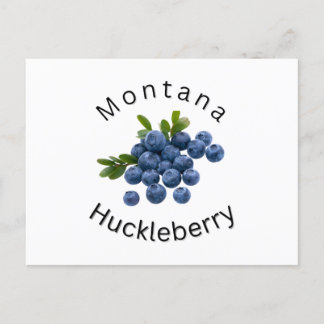 Cartão Postal Montana Huckleberry. Montana, desportistas, ao ar