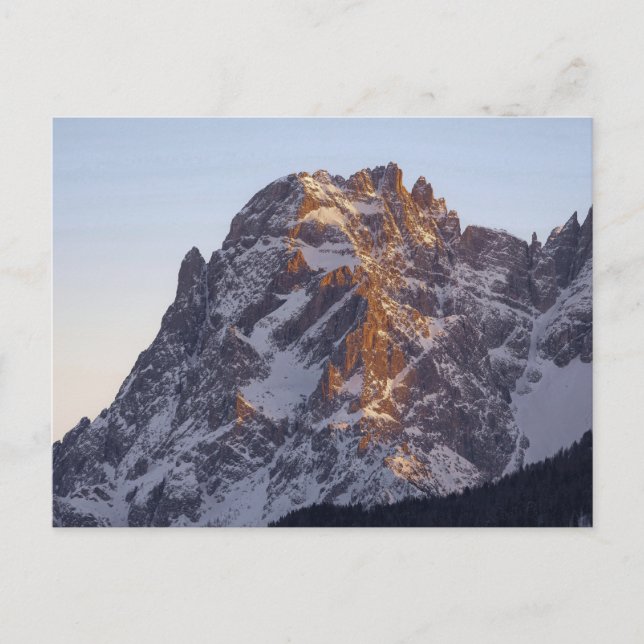 Cartão Postal Montanha Cinque Monterosso (Frente)
