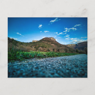 Cartão Postal montanha da estrada