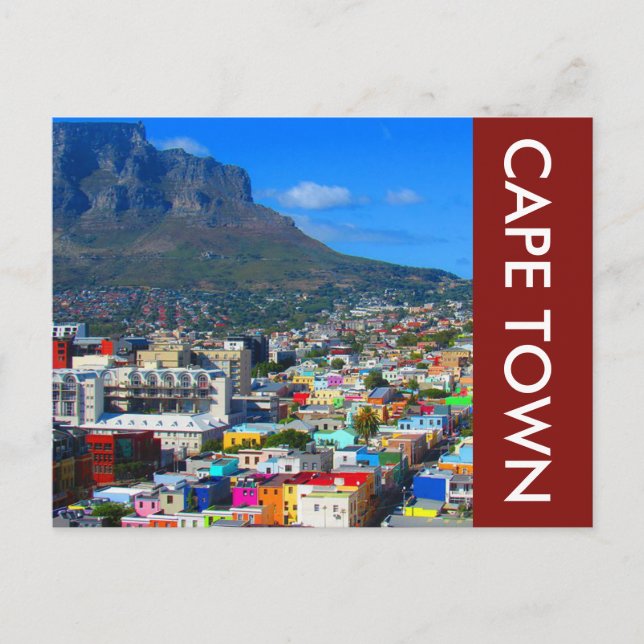 Cartão Postal montanha kaap (Frente)
