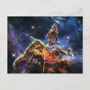 Cartão Postal Montanha Mística no Espaço NASA