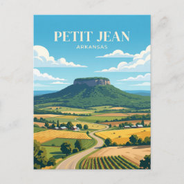 Cartão Postal Montanha Petit Jean EUA