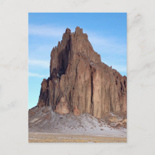 Cartão Postal Montanha Shiprock, Novo México