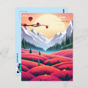 Cartão Postal Montanha Vista, Pós-Travessia