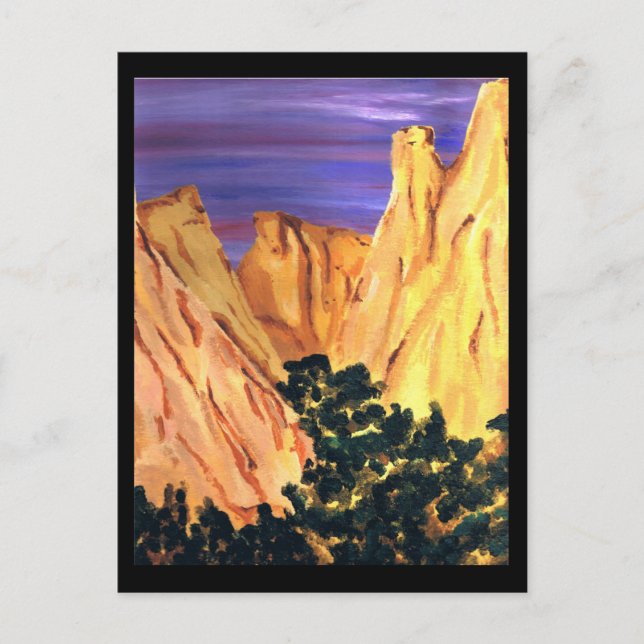 Cartão Postal Montanhas (Frente)