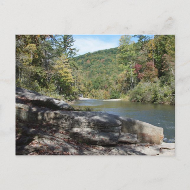 Cartão Postal Montanhas Blue Ridge (Frente)