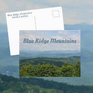 Cartão Postal Montanhas Blue Ridge Appalachian Fotografia