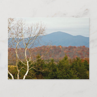Cartão Postal Montanhas Blue Ridge VA Paisagem Foto Shenandoah