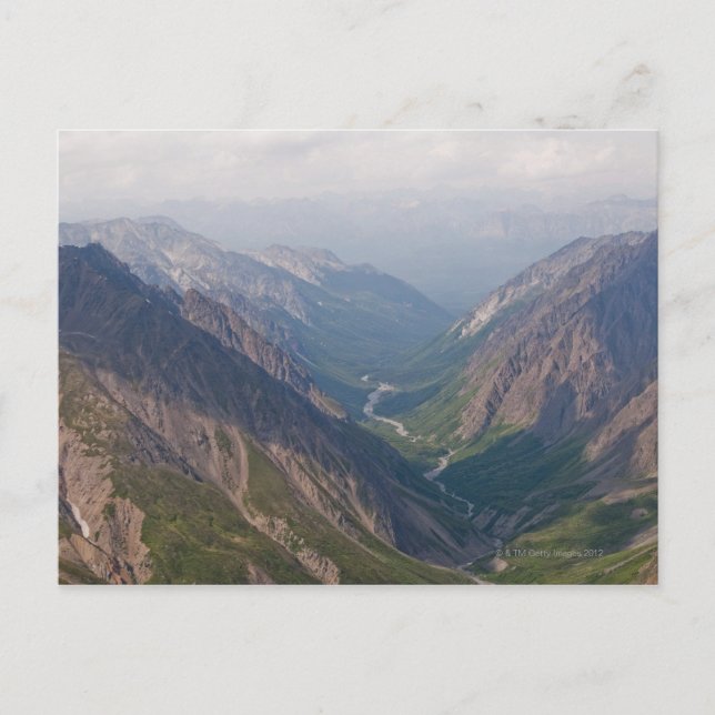 Cartão Postal Montanhas da escala de Alaska, Alaska, EUA (Frente)