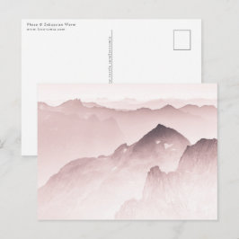 Cartão Postal Montanhas da Noruega