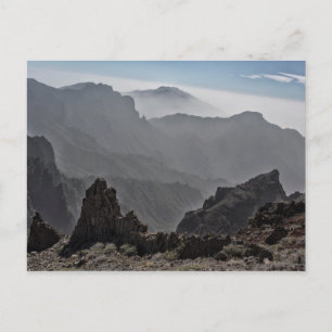 Cartão Postal Montanhas de La Palma