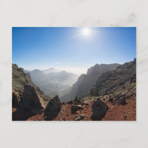 Cartão Postal Montanhas de La Palma