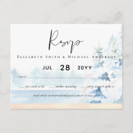 Cartão Postal Montanhas de neve do orçamento das árvores de inve