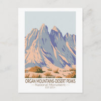 Montanhas de Orgões Desertam Monumento Nacional Pi