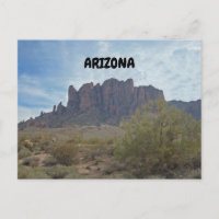 Montanhas do Arizona no Deserto de Phoenix Saudaçã