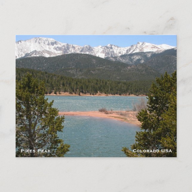 Cartão Postal Montanhas do Colorado (Frente)