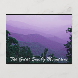 Cartão Postal Montanhas do Enfumaçado do Excelente
