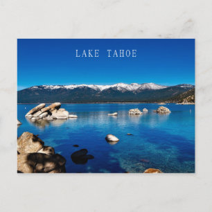 Cartão Postal Montanhas do Lago Tahoe California