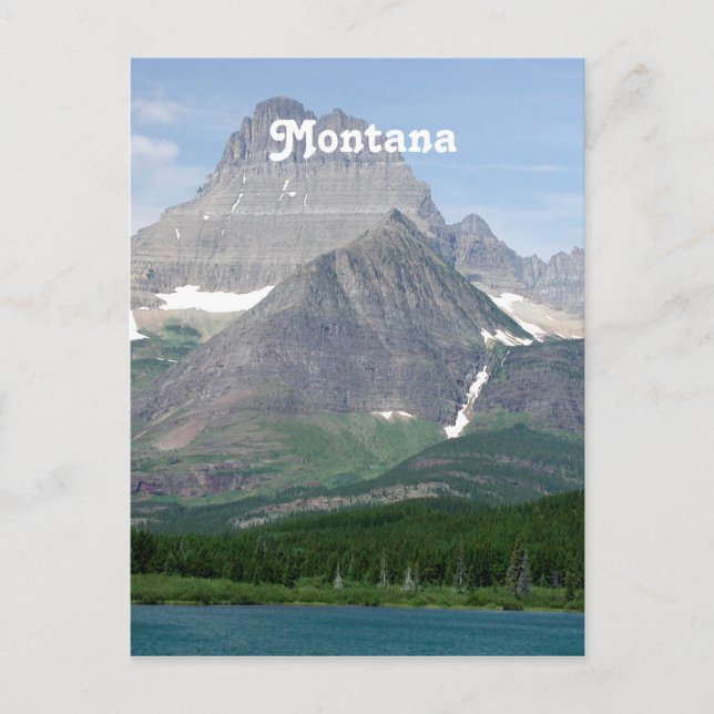 Cartão Postal Montanhas Montana (Frente)