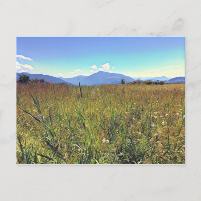 Cartão Postal Montanhas na Suiça, Pilatus (Frente)