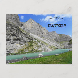 Cartão Postal Montanhas no Tajiquistão