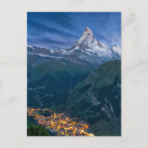Cartão Postal Montanhas   O Matterhorn, Zermatt, Alpes Suíços