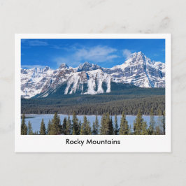Cartão Postal Montanhas Rochosas