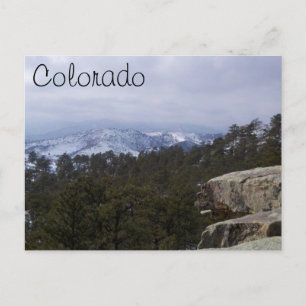 Cartão Postal Montanhas Rochosas do Colorado