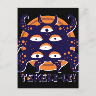 Cartão Postal Montanhas Shoggoth de Madness Lovecraft