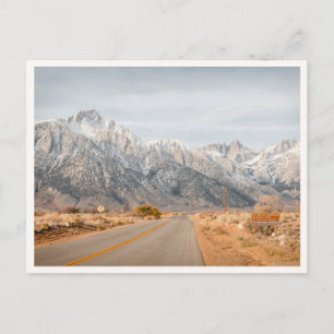 Cartão Postal Montanhas Sierra Alabama Hills Mt Whitney