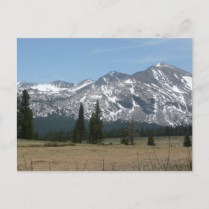 Cartão Postal Montanhas Sierra Nevada I a partir de Yosemite