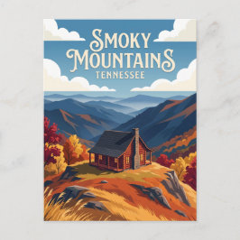 Cartão Postal Montanhas Sombrias EUA