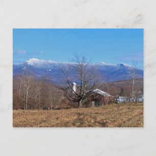 Cartão Postal Montanhas Vermont Green