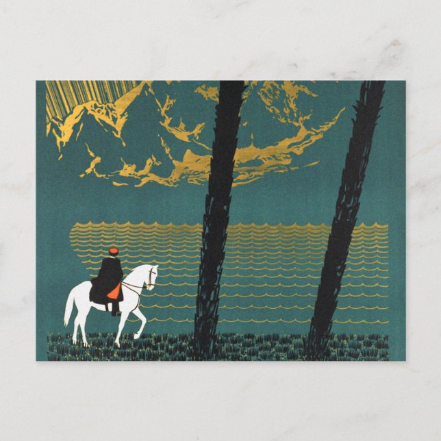 Cartão Postal Montanhas Vintage Caucasus (Frente)