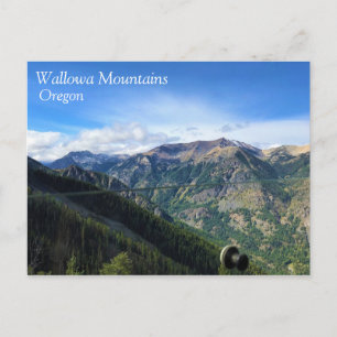 Cartão Postal Montanhas Wallowa, OR