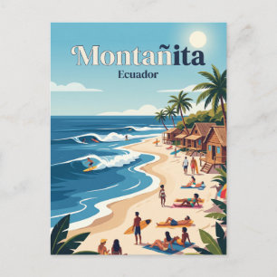 Cartão Postal Montañita Equador