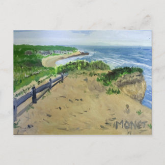 Cartão Postal Montauk CliFF
