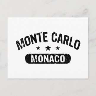 Cartão Postal Monte Carlo