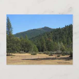 Cartão Postal Monte Chanchelulla com lua leve...