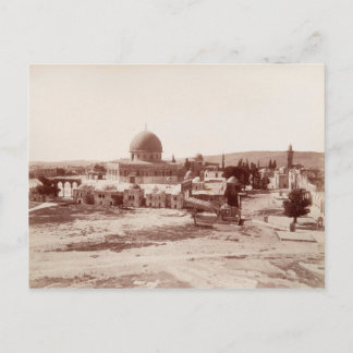 Cartão Postal Monte do Templo em Jerusalém