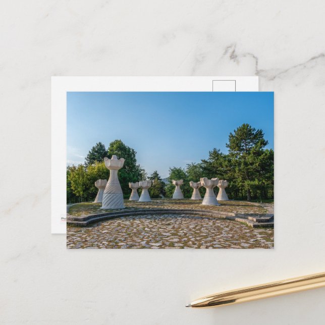 Cartão Postal Monte dos Invencíveis, Prilep, Macedônia (Frente/Verso In Situ)